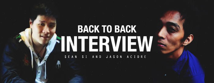 Back to Back Interview: Jason Acidre and Sean Si