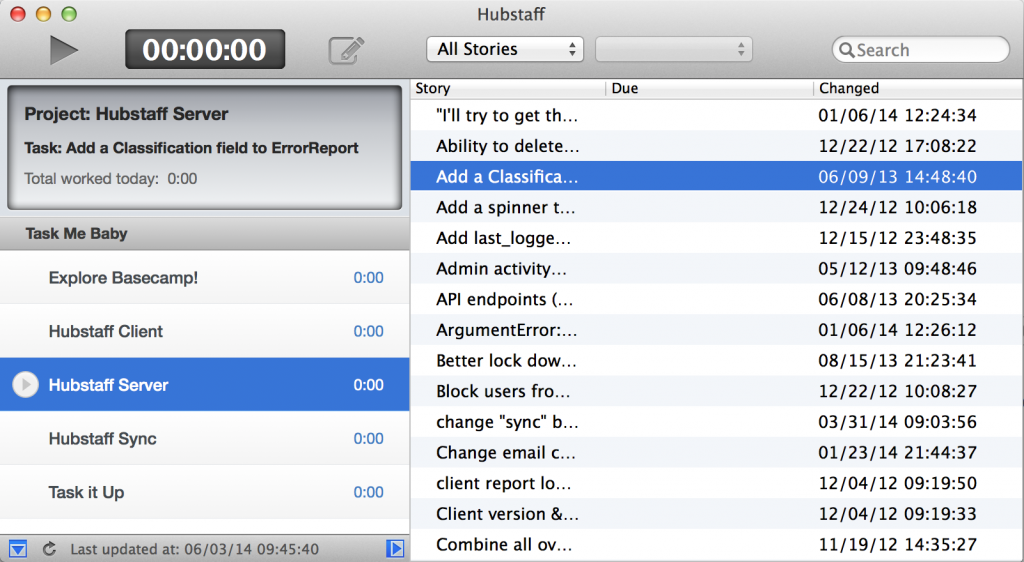 time tracker for mac