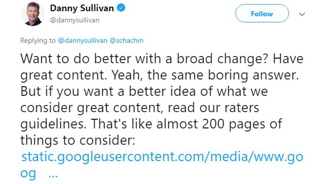 Google’s Search Liaison Danny Sullivan on EAT