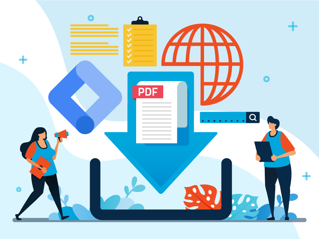 how to track pdf downloads using google tag manager