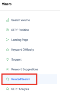 How To Optimize Your Content For SEO With Marketing Miner - Write Using Relevant Keywords