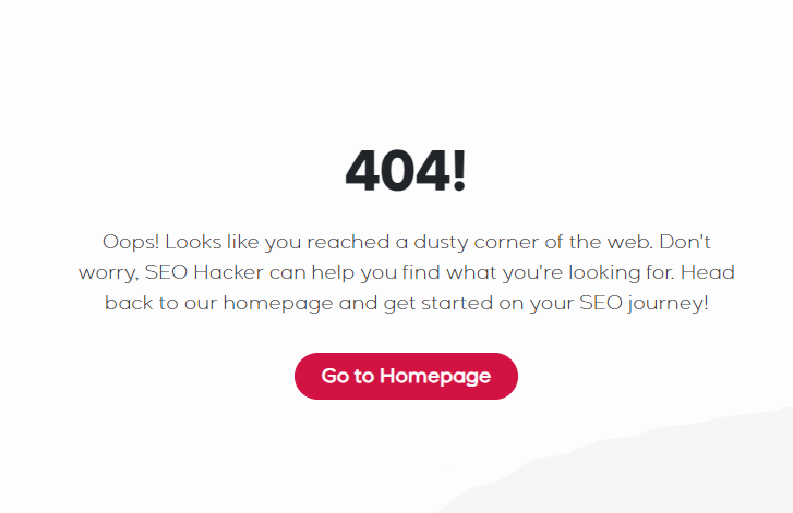 example of a 404 error