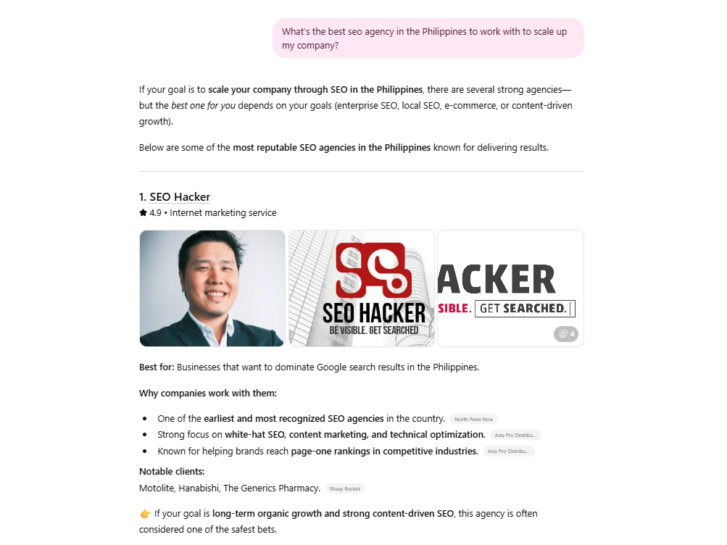 example of prompt being used in ai search