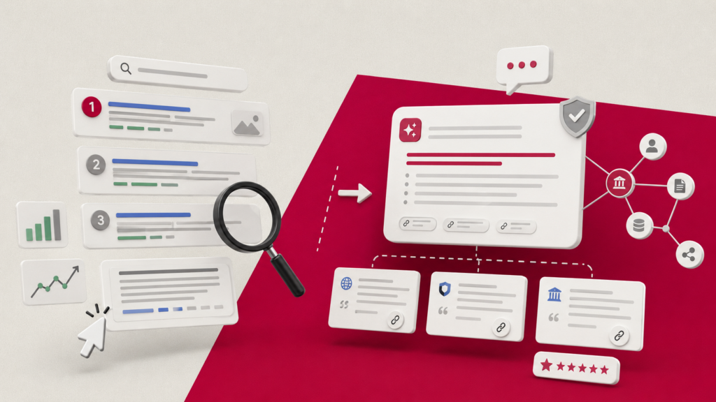 The Difference Between Traditional Search Visibility and AI Visibility